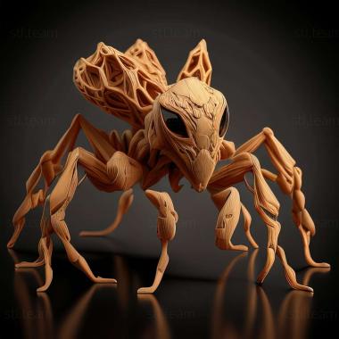 3D model Nesomyrmex inye (STL)